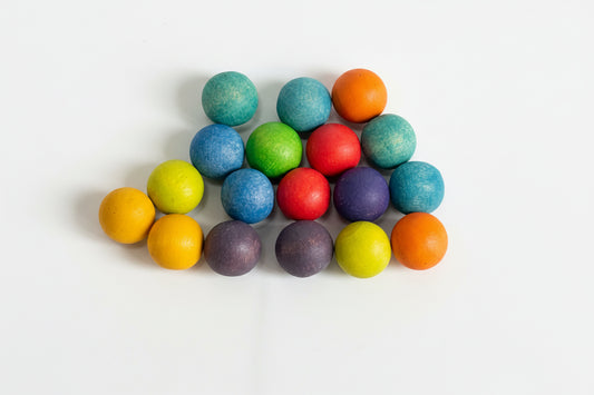 Mini Wooden Marbles - Last Chance