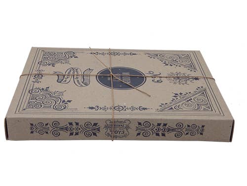 Natural blocks in eco-friendly packaging, perfect for igniting creativity in children.