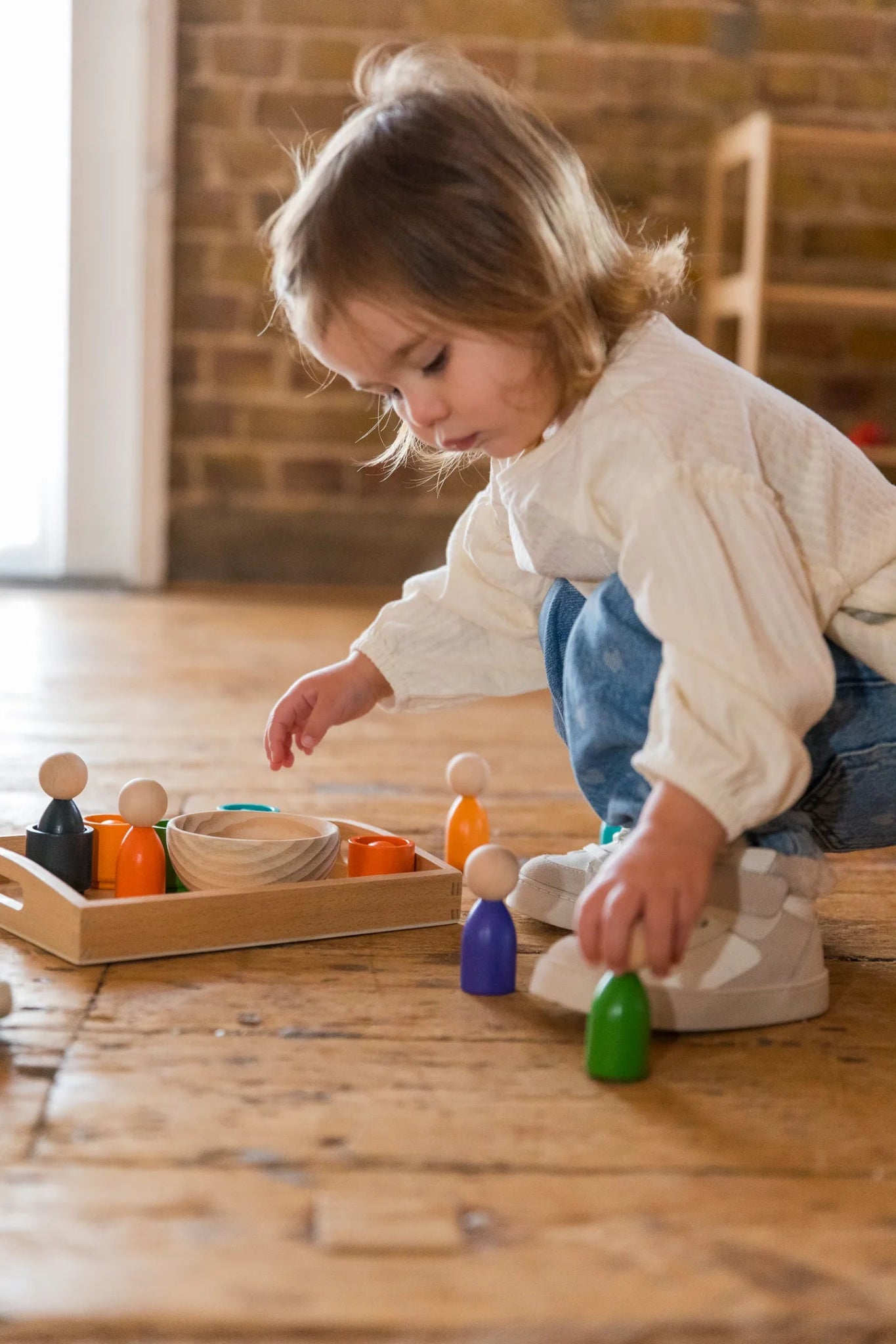 Rainbow Balls, Puppets & Sorting Cups - Tor's Story