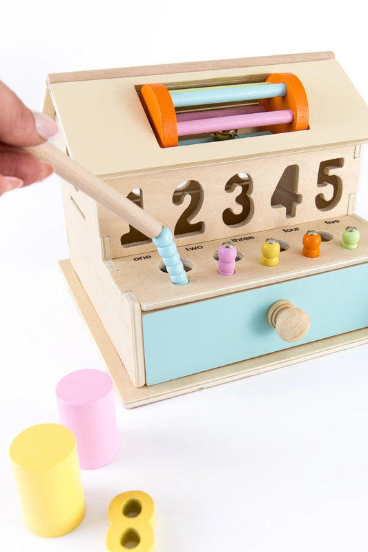 Wooden Toddler Activity House - Tor's Story