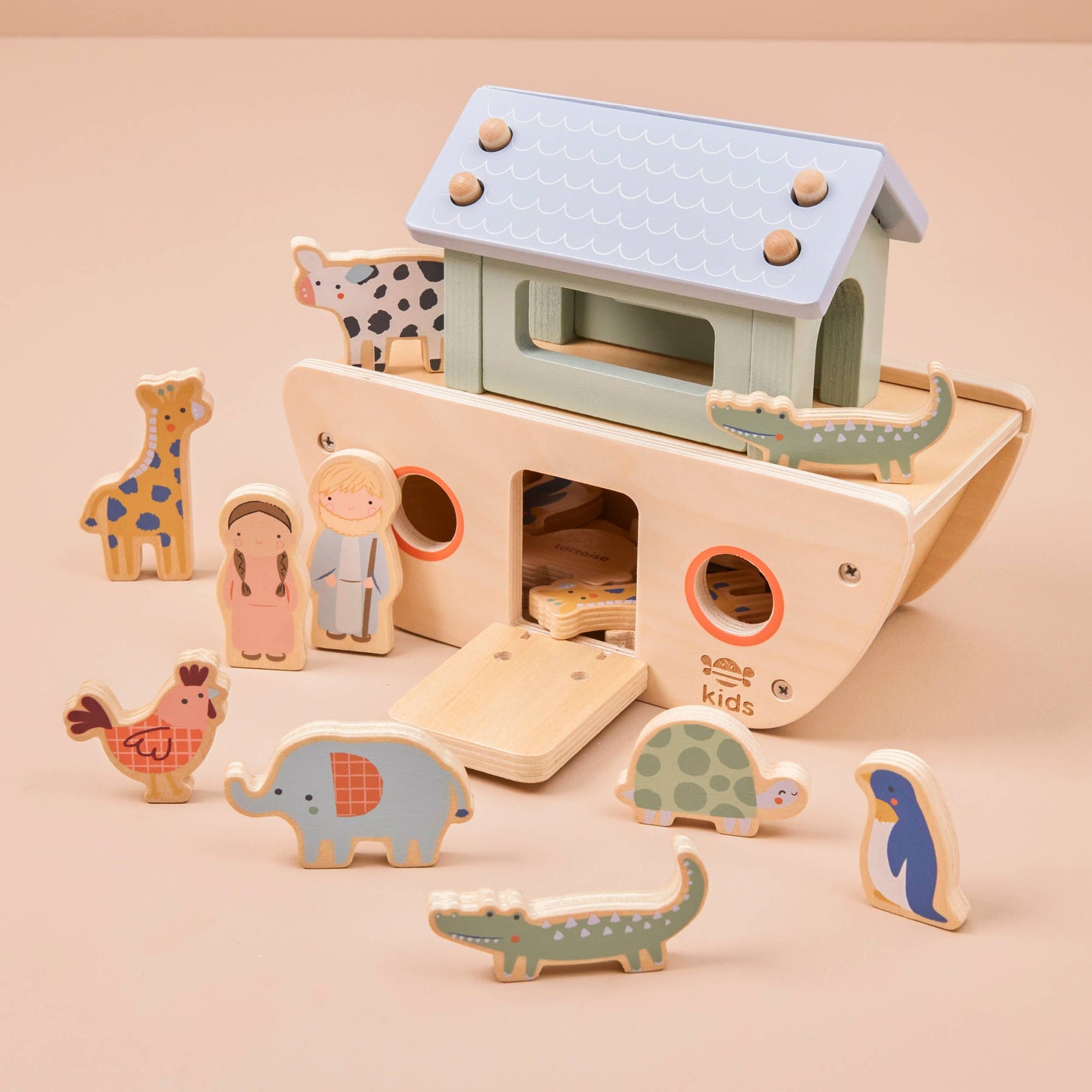 Wooden Noah's Ark Sorter Toy