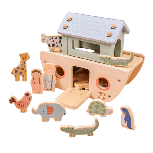 Wooden Noah's Ark Sorter Toy