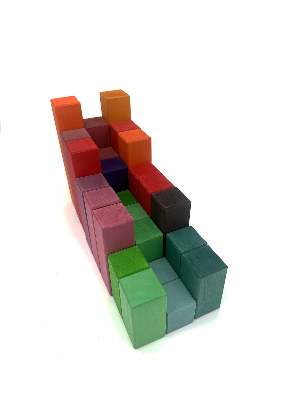 100 Piece Rainbow Pyramid