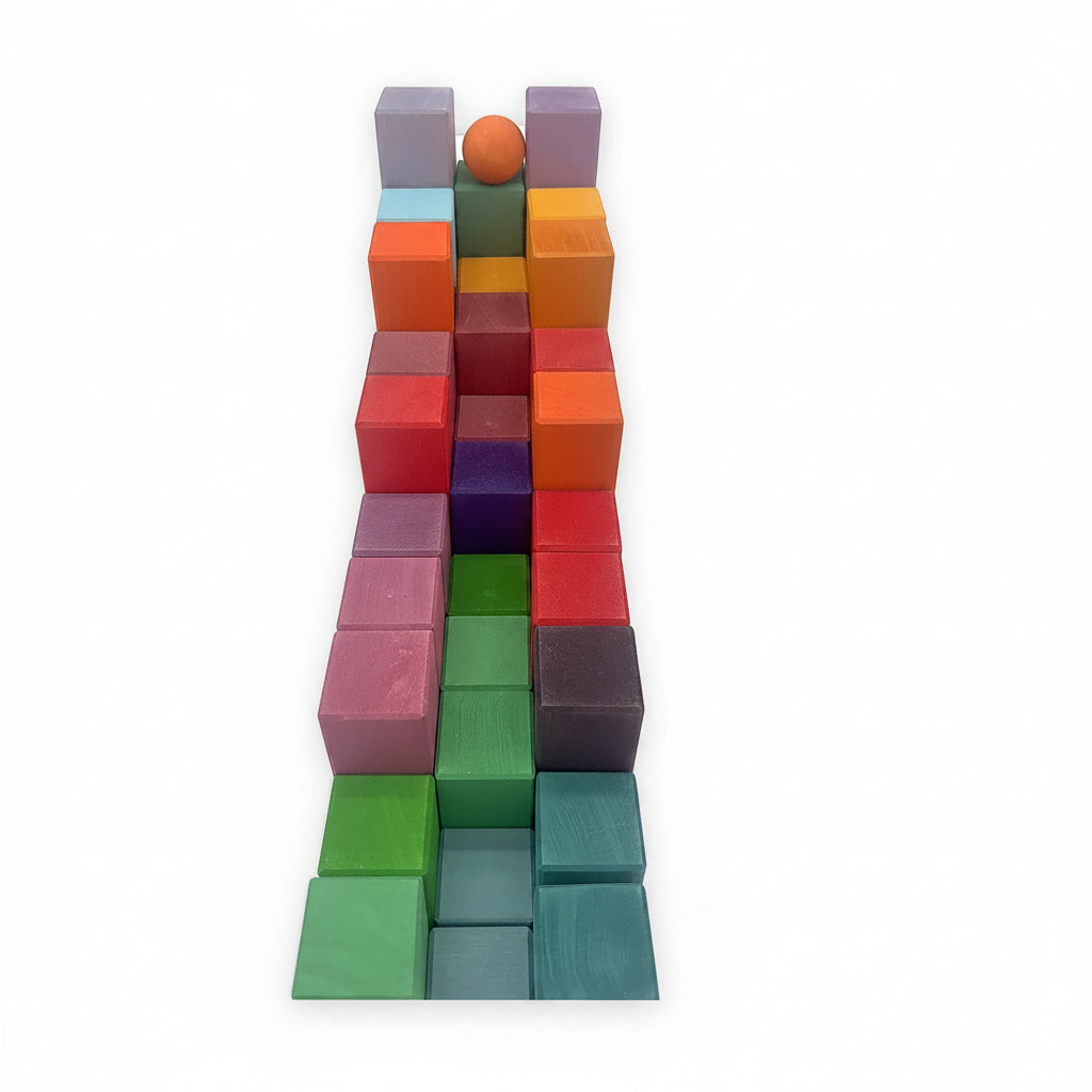 100 Piece Rainbow Pyramid