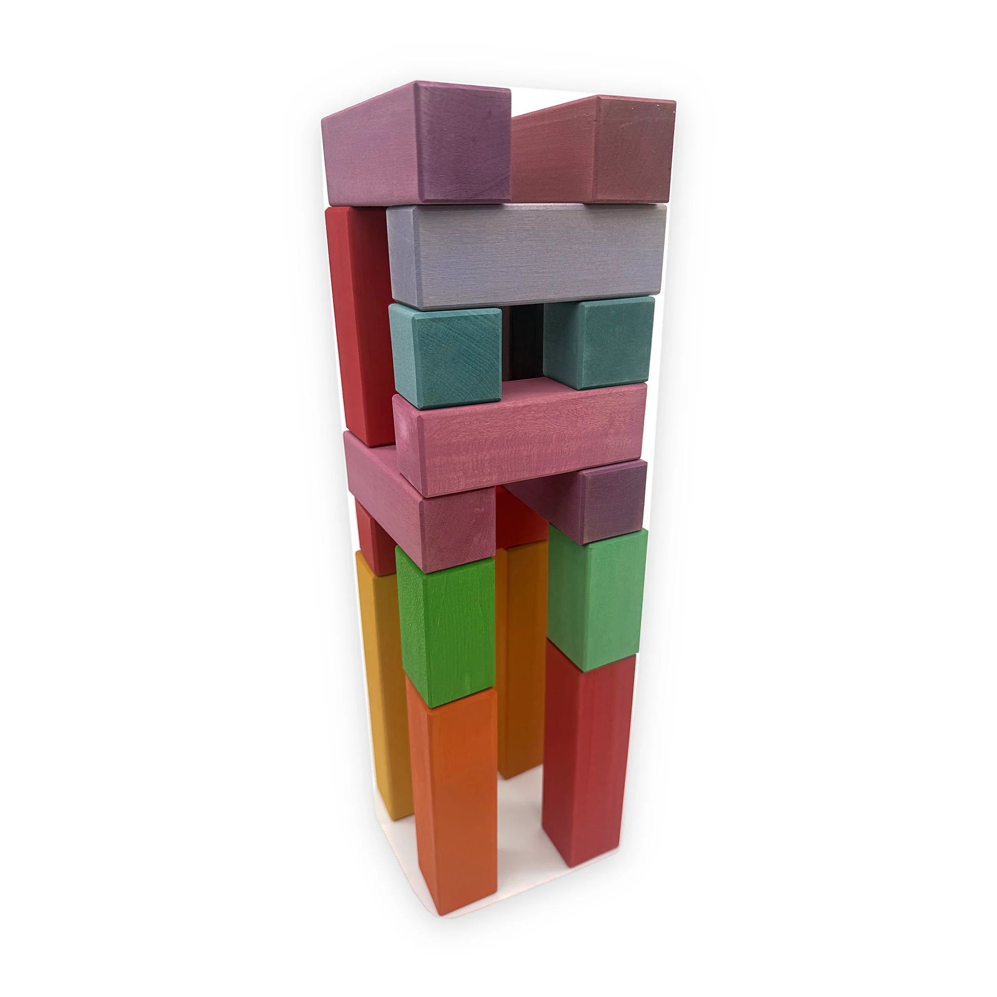 100 Piece Rainbow Pyramid