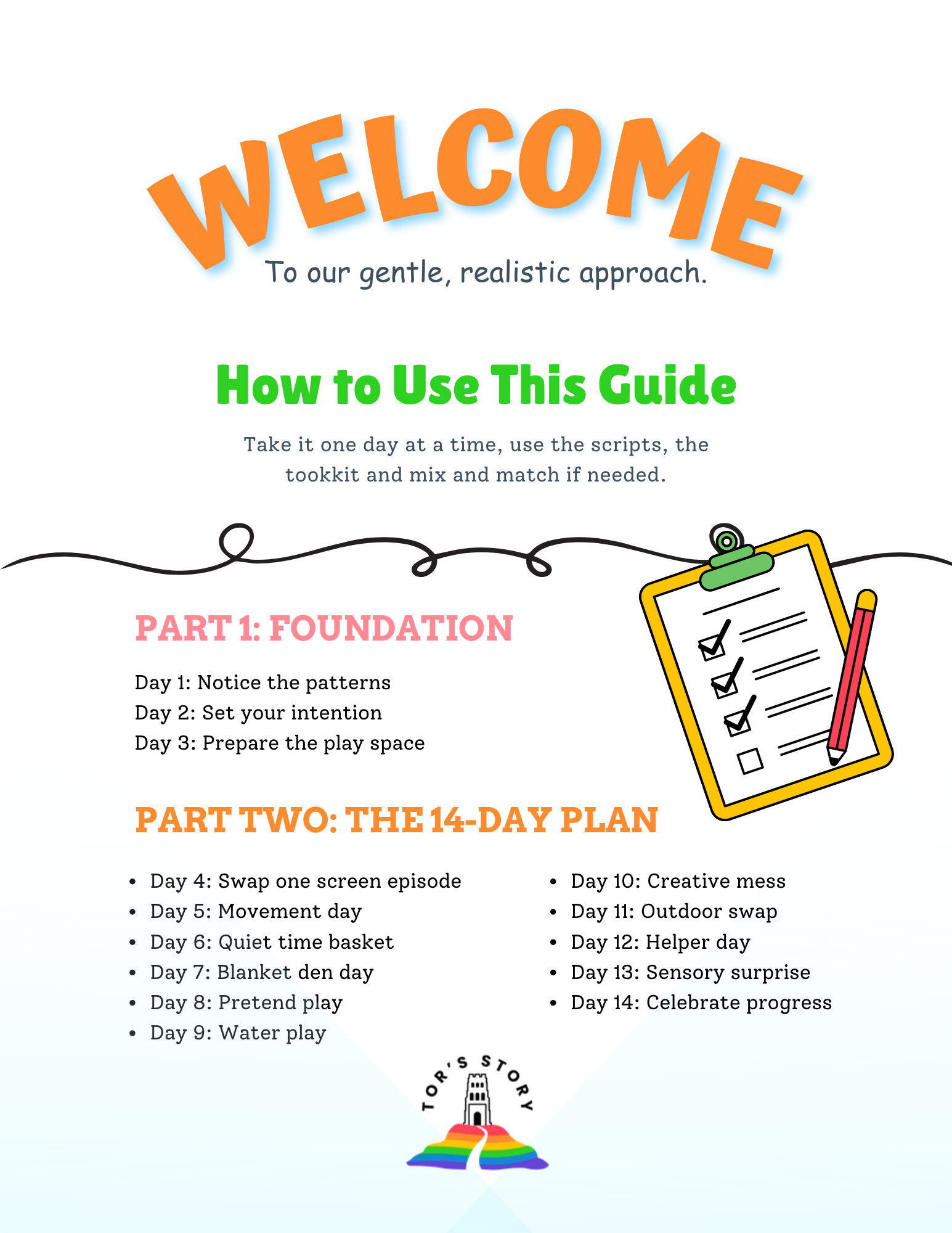 14 Days to Screen-Free, Calm & Connected Play - eBook