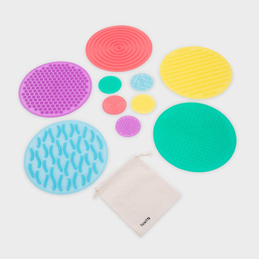 Sensory Circle Set - Tactile play - Non slip