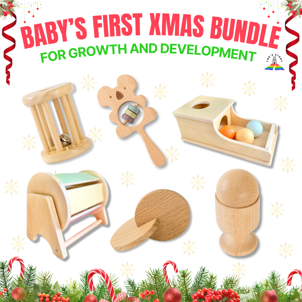 Baby's First Christmas Bundle - A Beautiful Start to Montessori Play