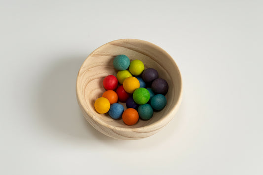 Mini Wooden Marbles - Last Chance