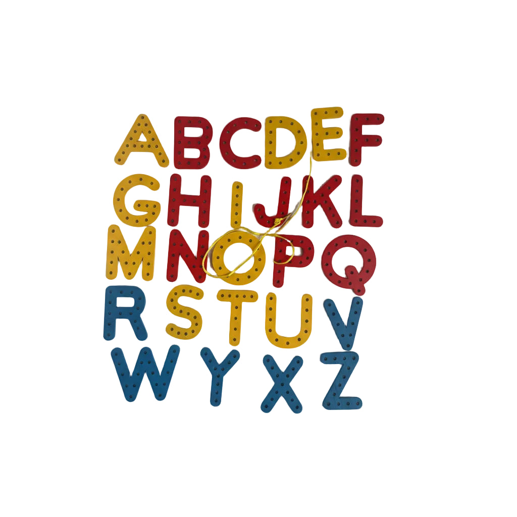 Alphabet Threading Set