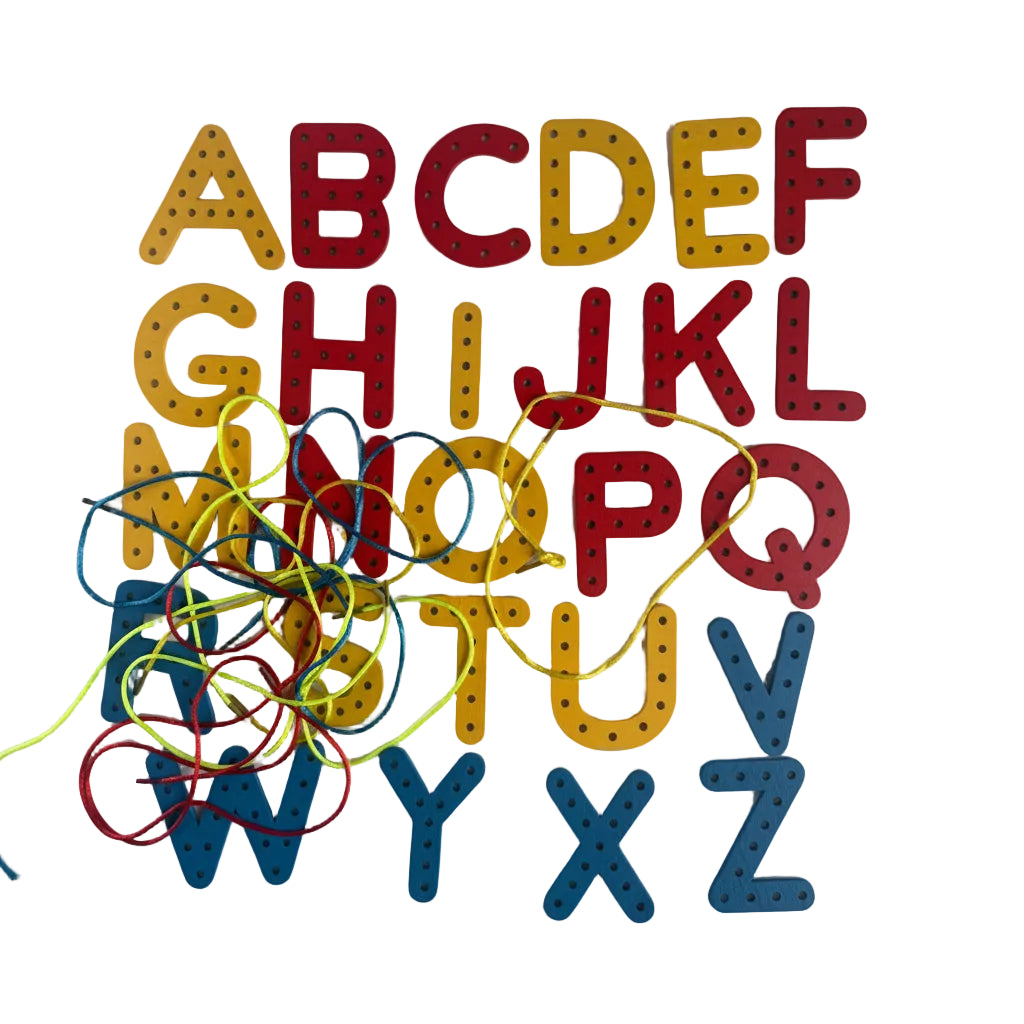 Alphabet Threading Set