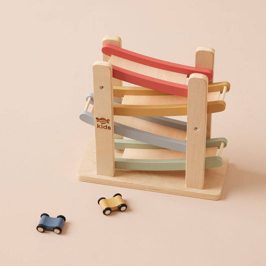 Wooden Car Ramp Toy