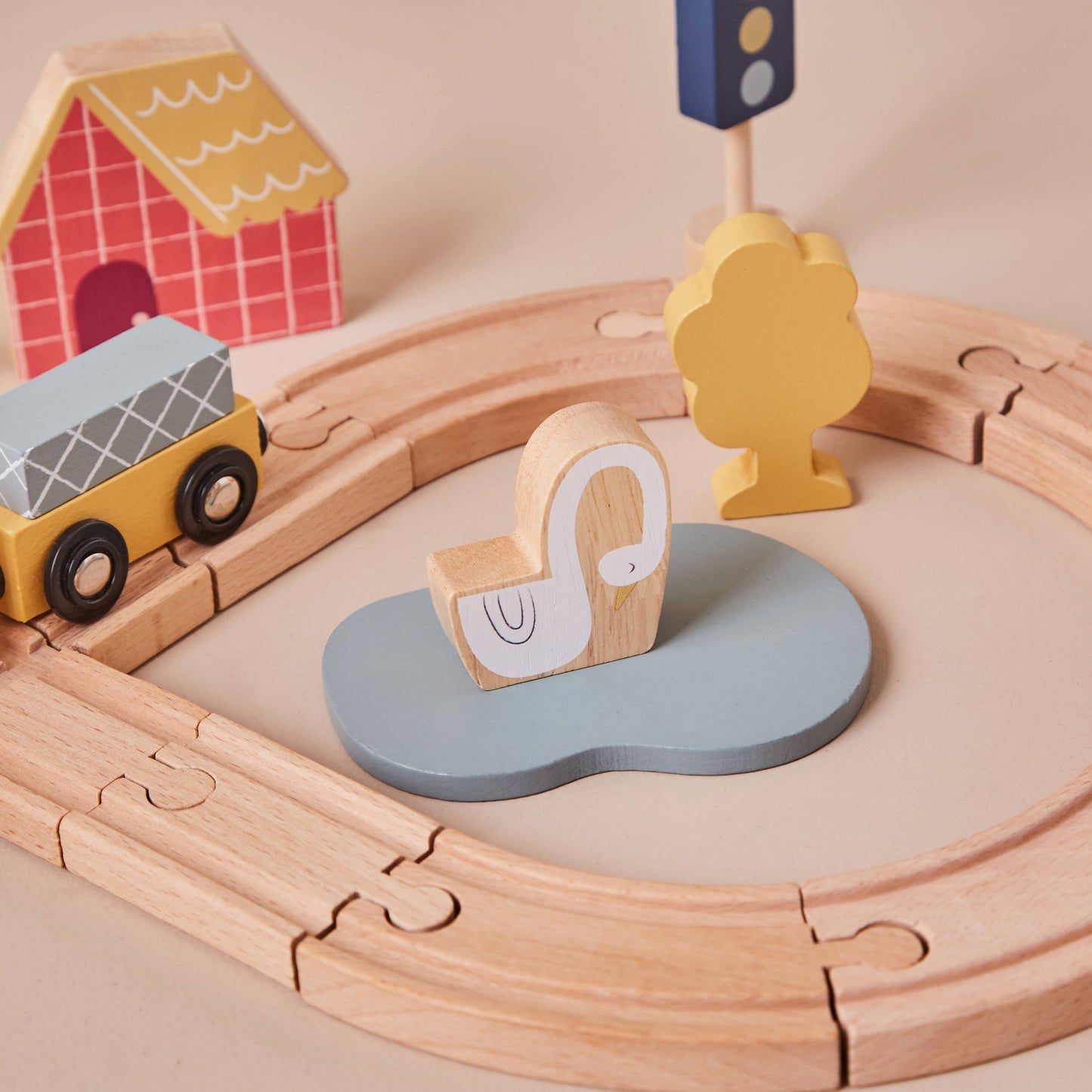 Wooden Train Set