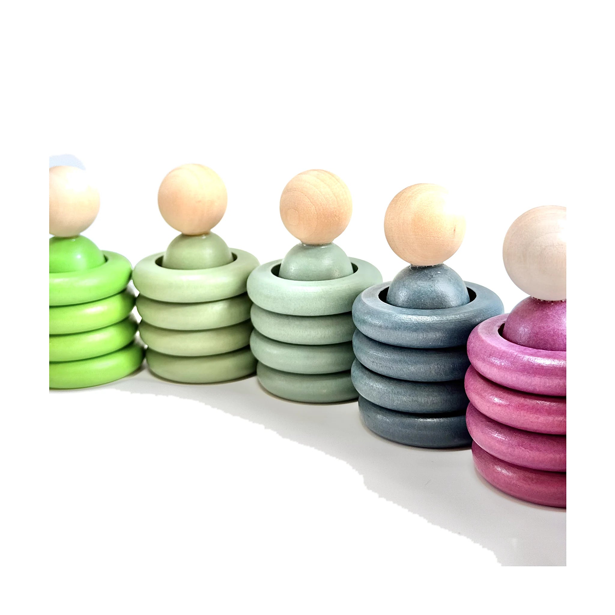 Montessori Peg Dolls and Matching Rings