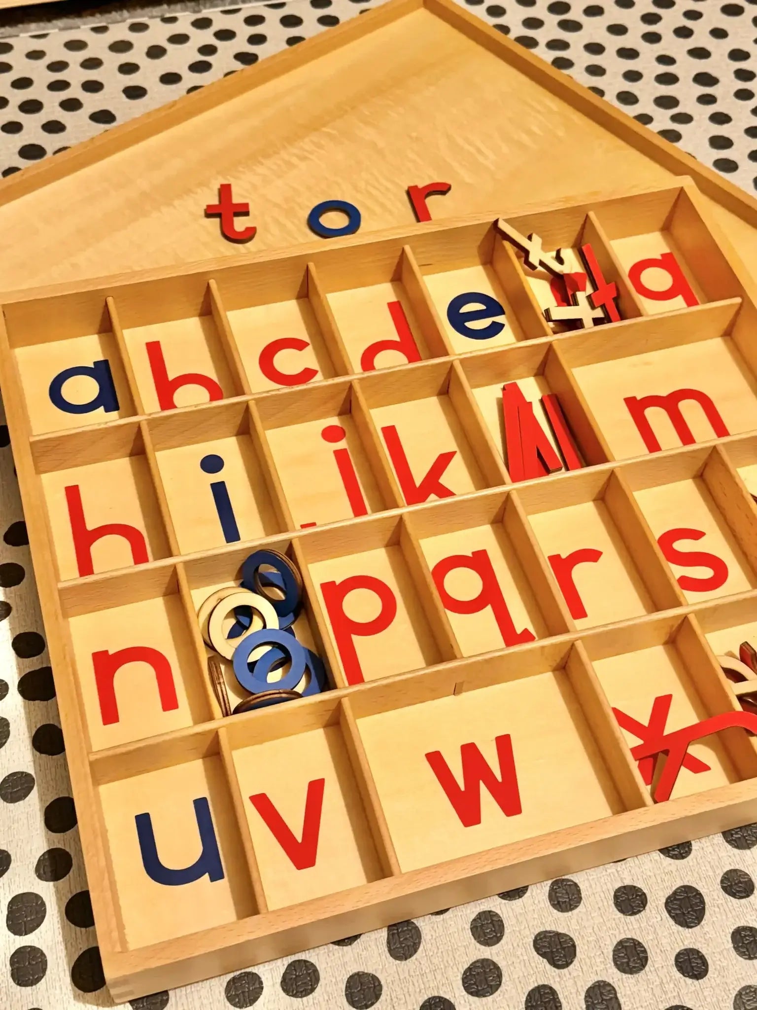 Alphabet In A Box Montessori Wooden Alphabet Letter Box – Tor's Story