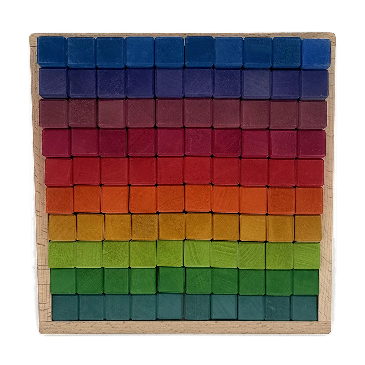 Rainbow Counting Blocks