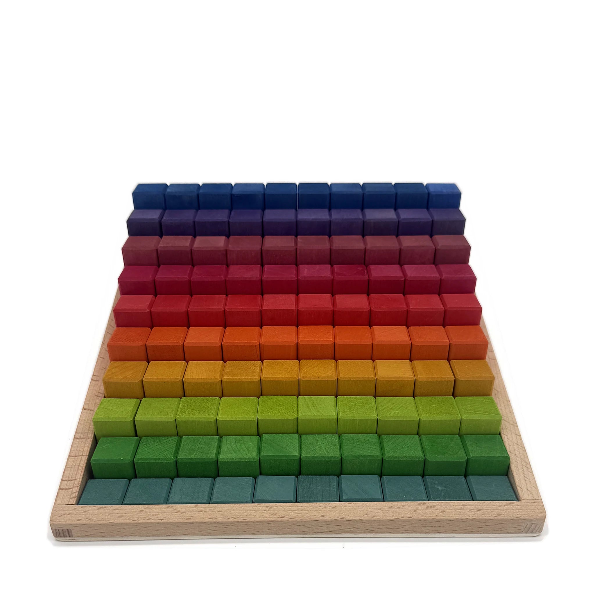 Rainbow Counting Blocks