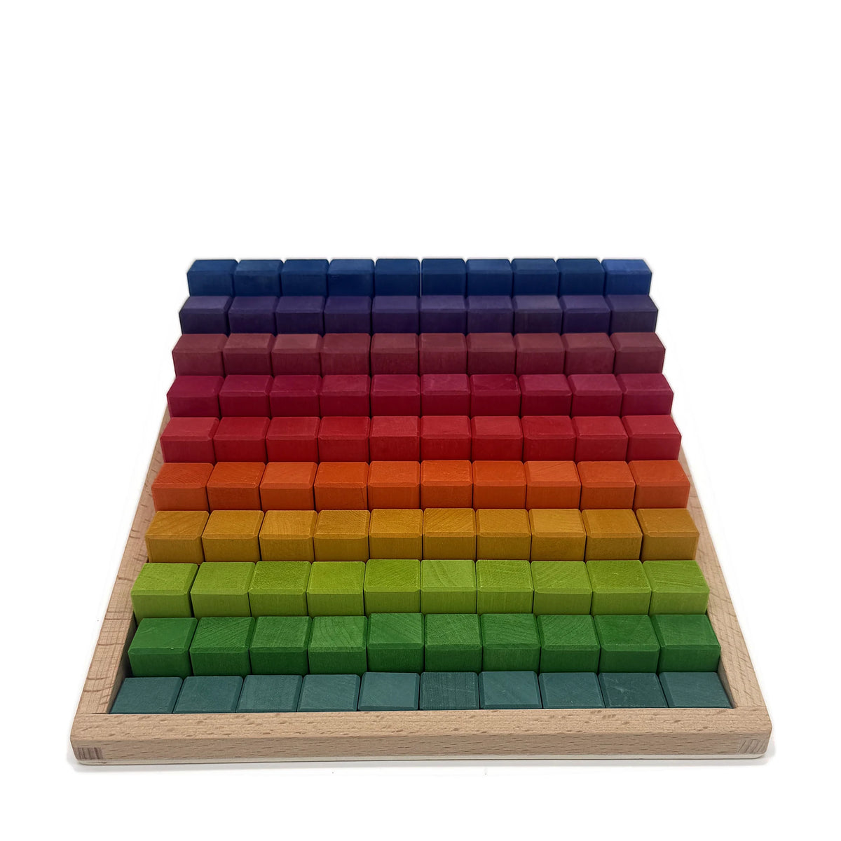Rainbow Counting Blocks