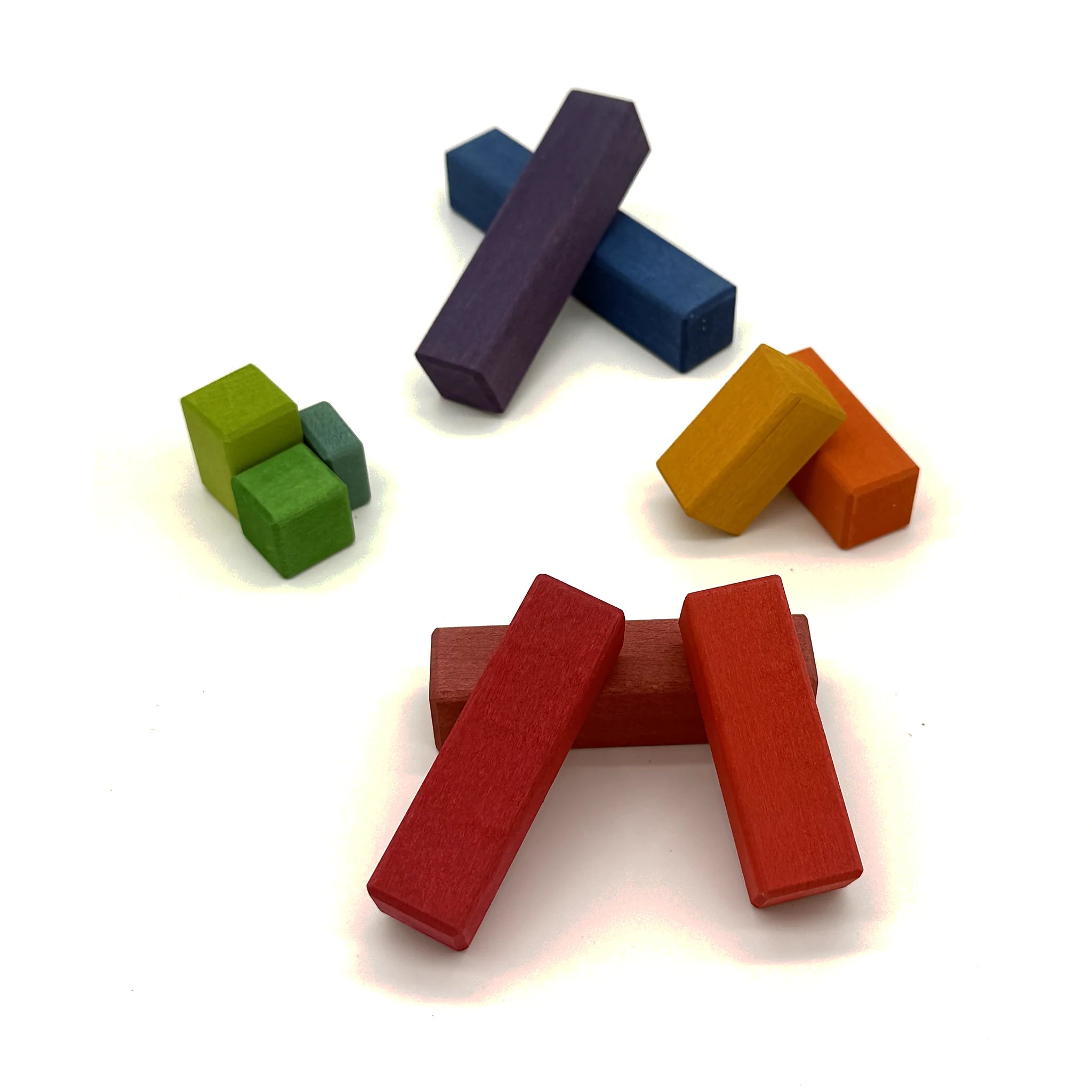 Rainbow Counting Blocks