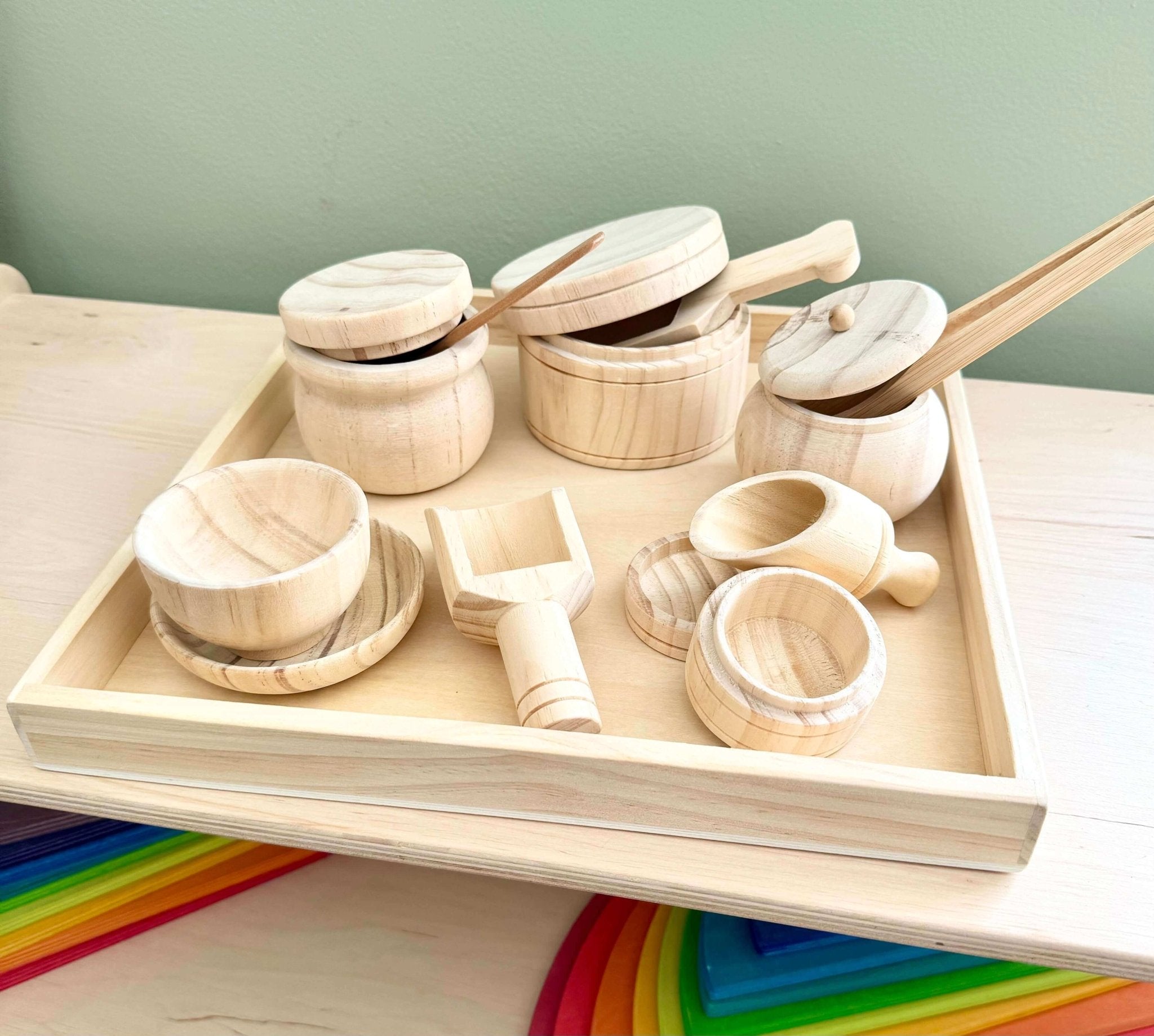 Wooden Sensory Play Set - Tor's Story